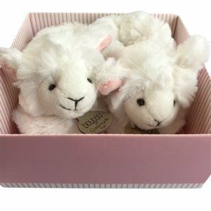 Doudou Paris French Chaussons Baby Shoes Lamb Luxury Soft Plush Slippers